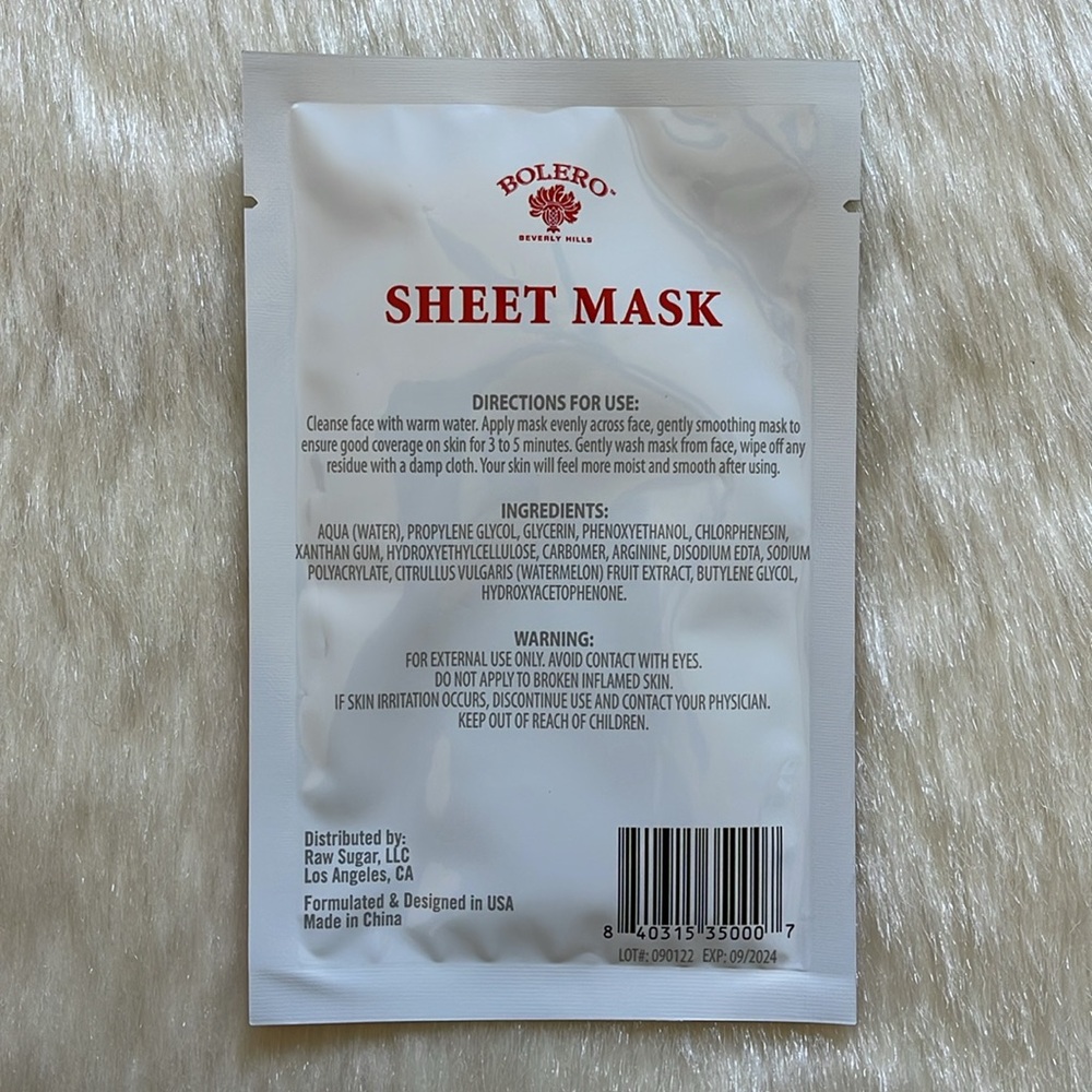 Jade Facial Roller & Fruit Tea Vitamin Infused Moisturizing Sheet Mask Set - Picture 6 of 12